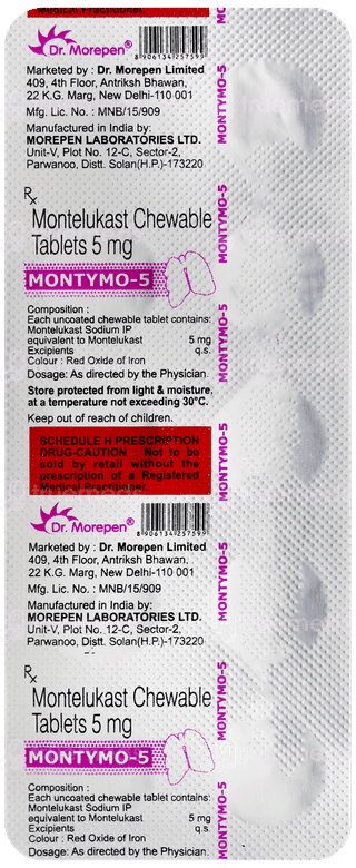 Montymo 5 Tablet 10